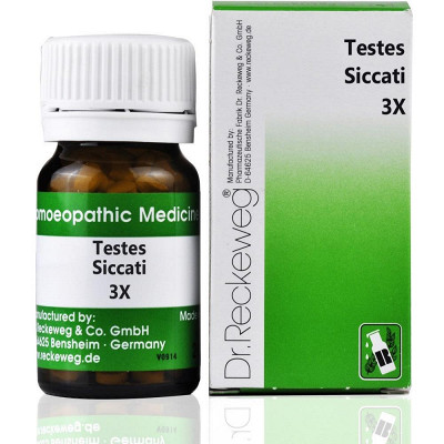 Dr. Reckeweg Testes Siccati 3X